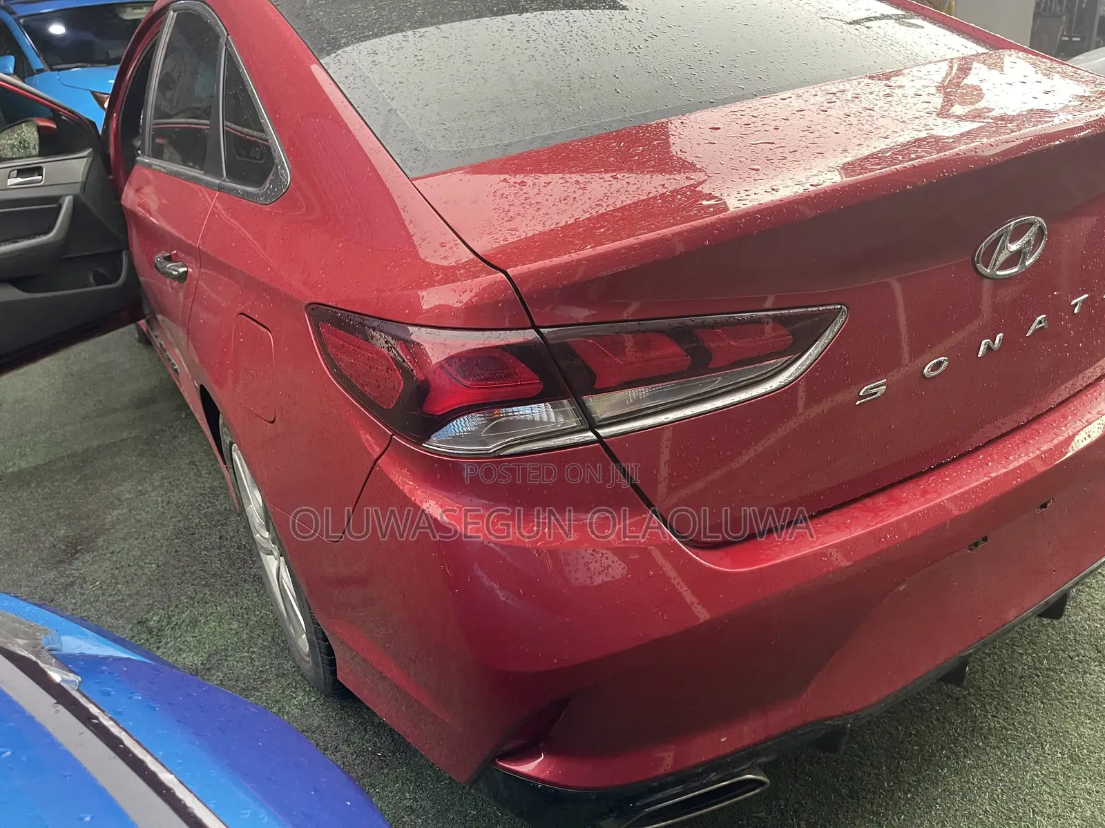 Hyundai Sonata Sport 2.0T Sedan FWD (2.0L 4cyl 6A) 2017 Red
