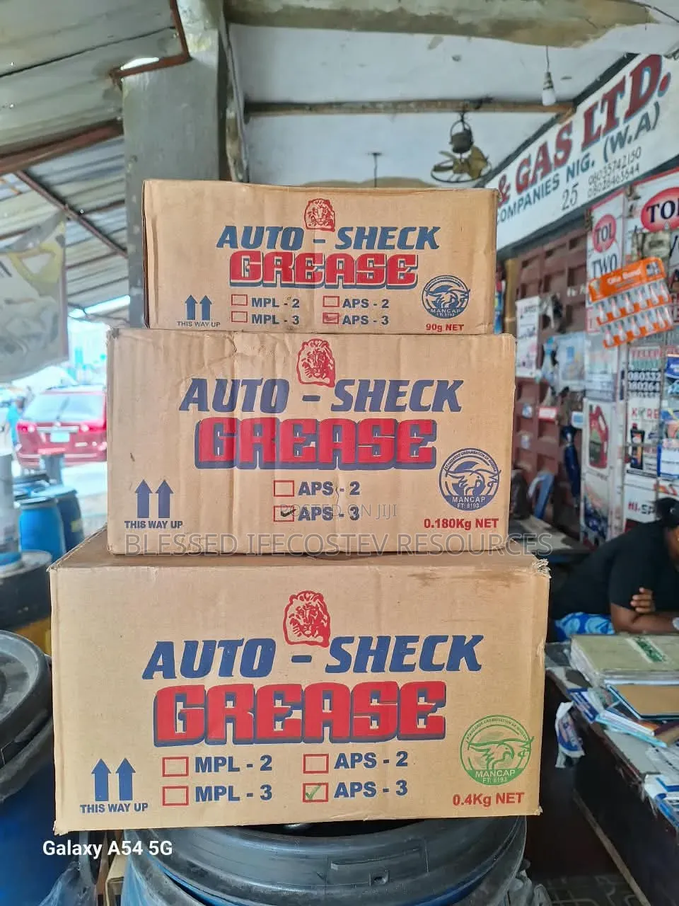 Auto Sheck Grease