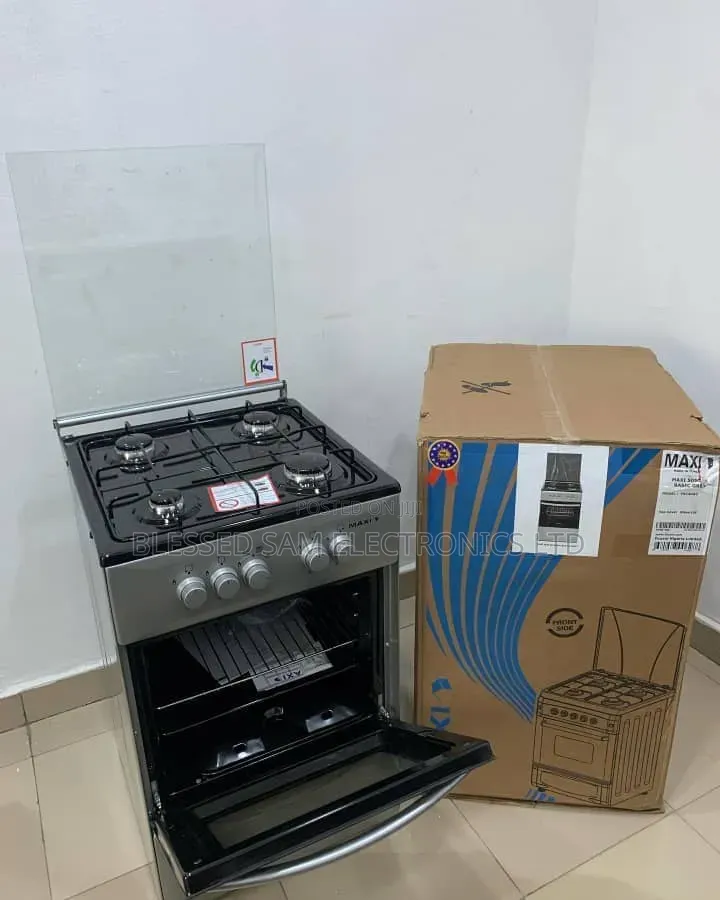 Maxi 50 X 50 Standing Cooker 4 Gas Burner Automatic With OVEN Grill