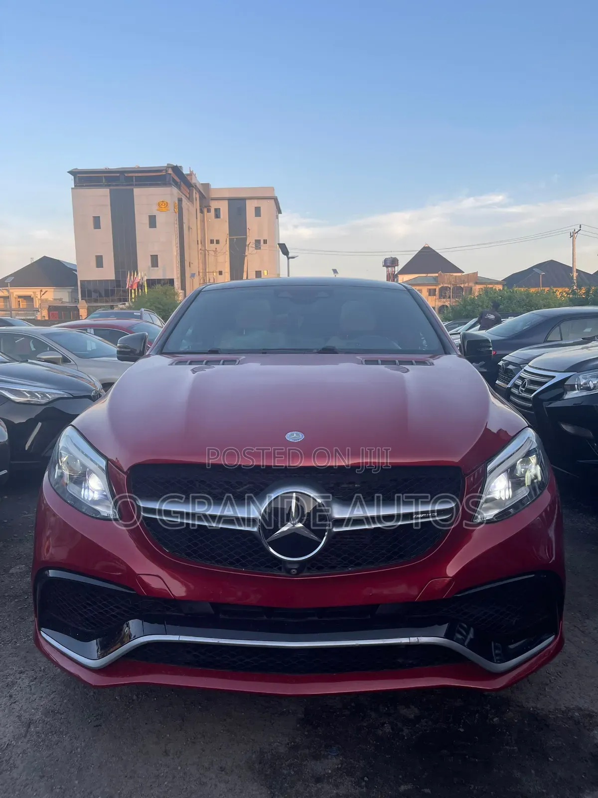 Mercedes-Benz GLE-Class AMG GLE 63 4MATIC 2016 Burgundy