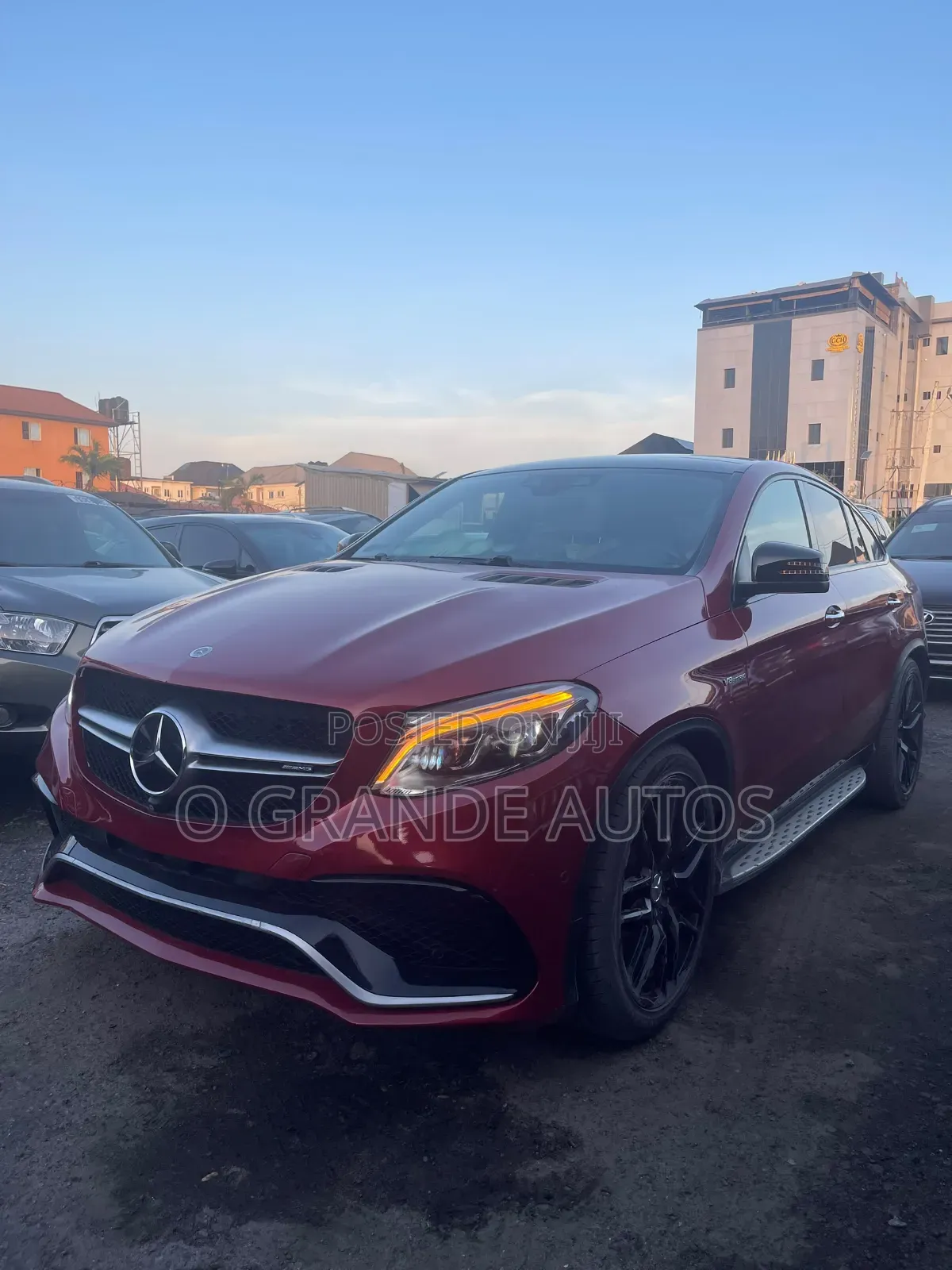 Mercedes-Benz GLE-Class AMG GLE 63 4MATIC 2016 Burgundy