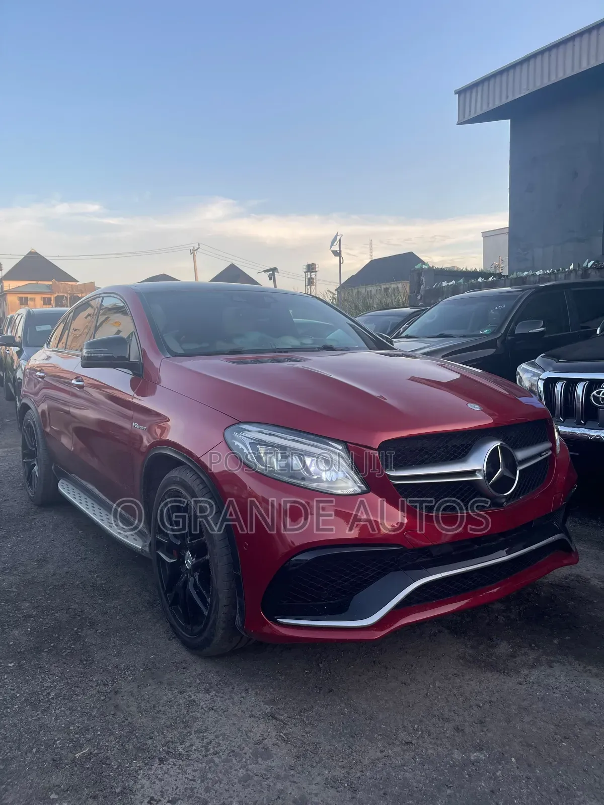 Mercedes-Benz GLE-Class AMG GLE 63 4MATIC 2016 Burgundy