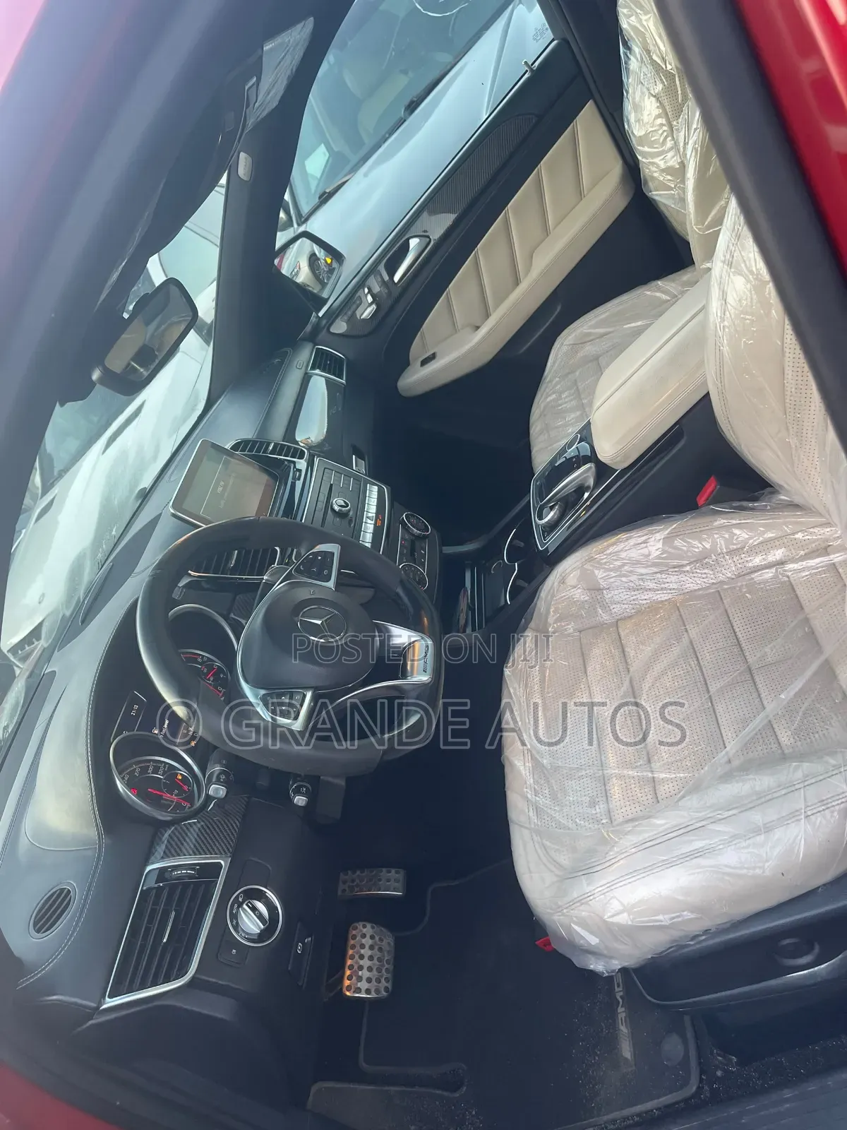 Mercedes-Benz GLE-Class AMG GLE 63 4MATIC 2016 Burgundy