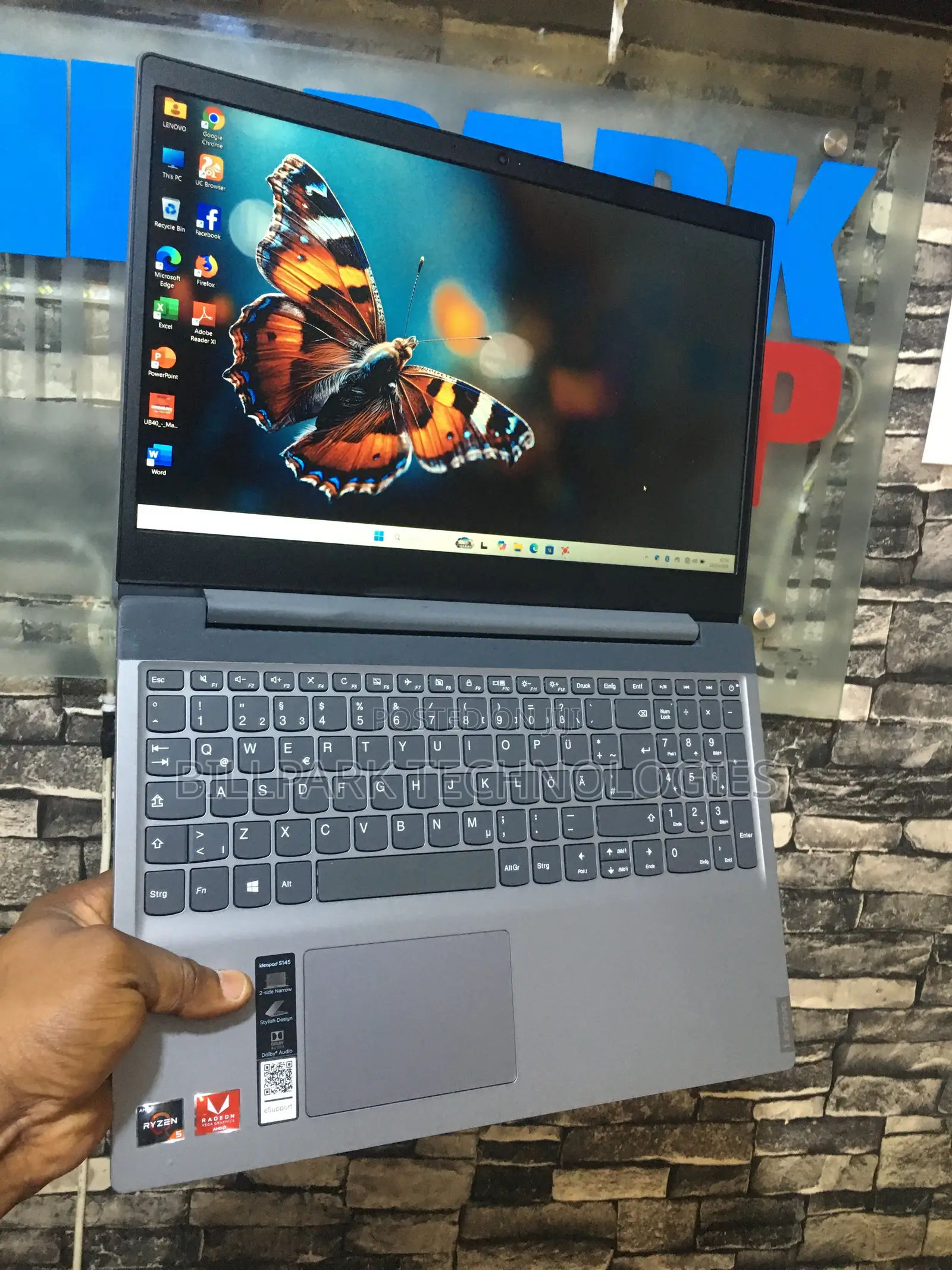 Laptop Lenovo Ideapad S145-15 8GB AMD Ryzen 5 SSD 256GB