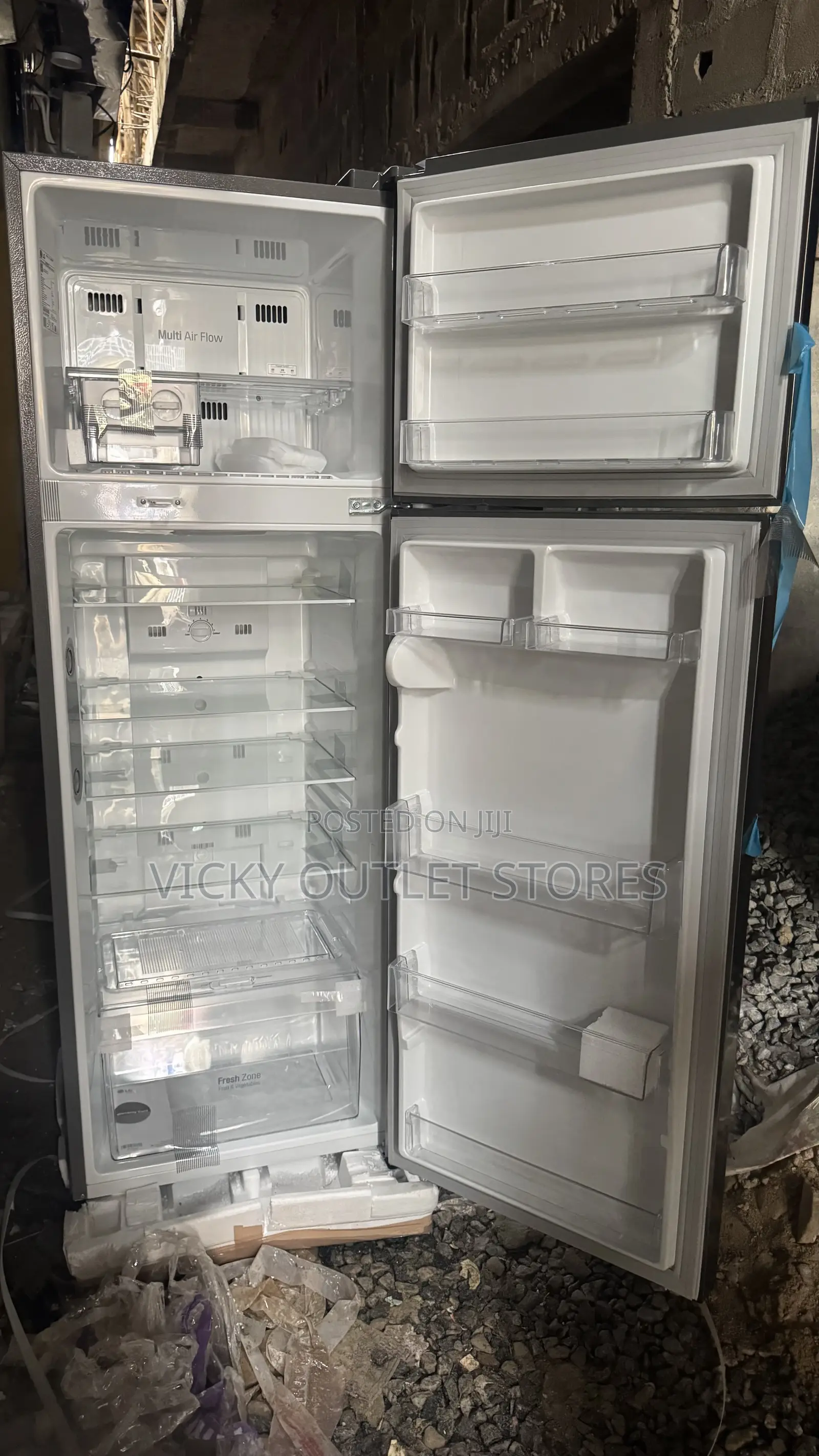 LG 322RLBN Double Door Refrigerator