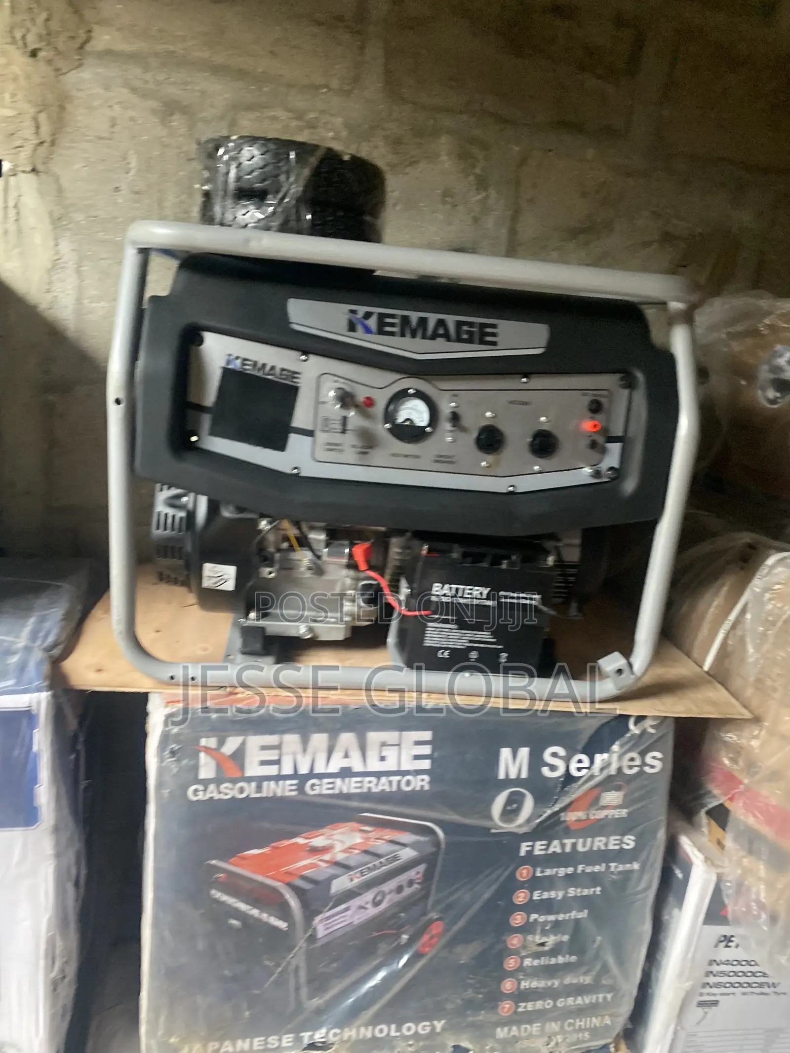 Brand New KEMAGE 10KVA Petrol Generator With Remote