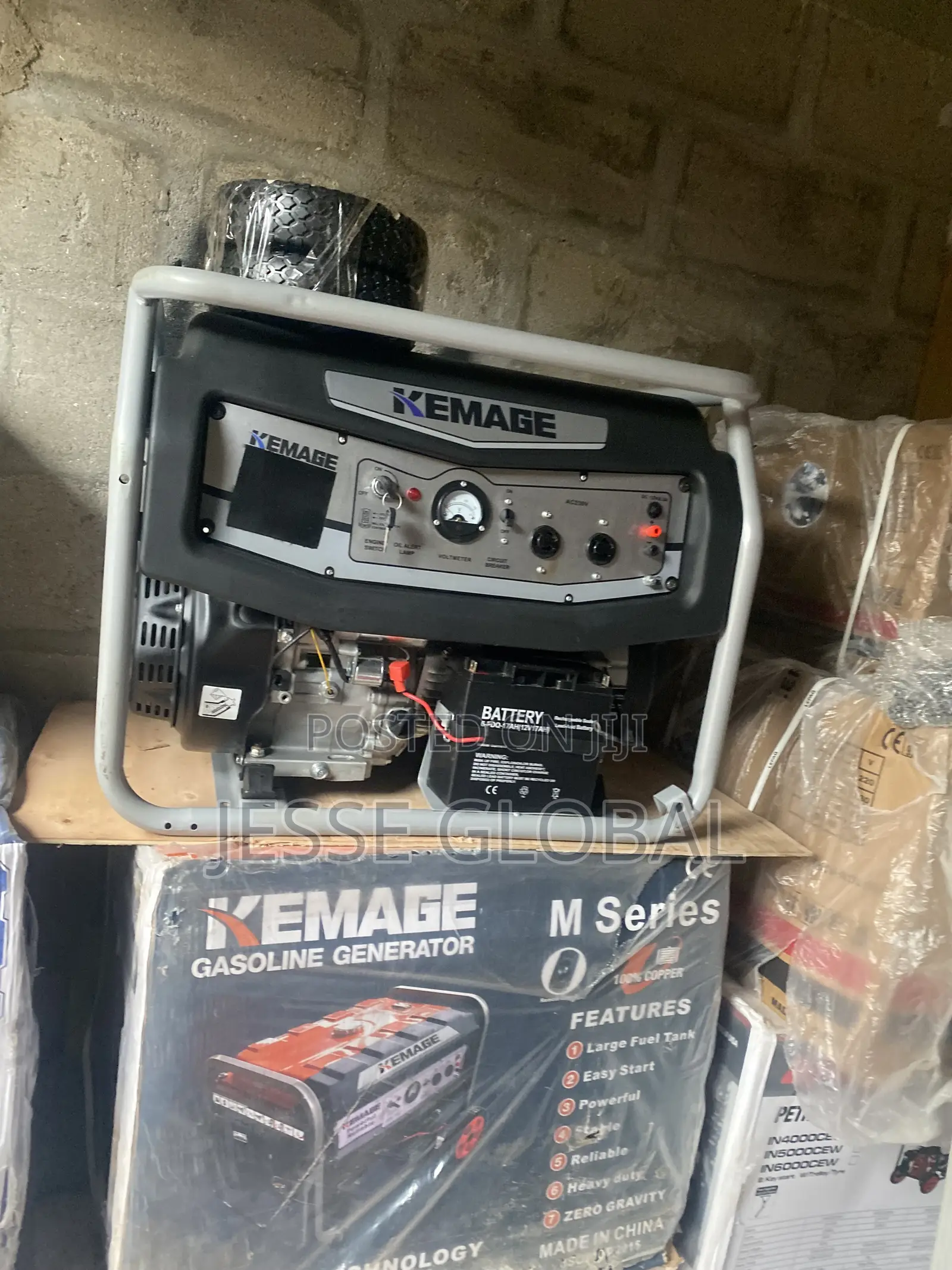KEMAGE 10KVA Heavy-Duty Petrol Generator With Remote Start