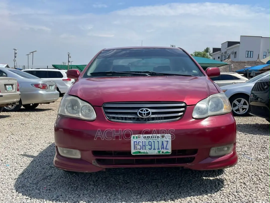 Toyota Corolla 2004 Red