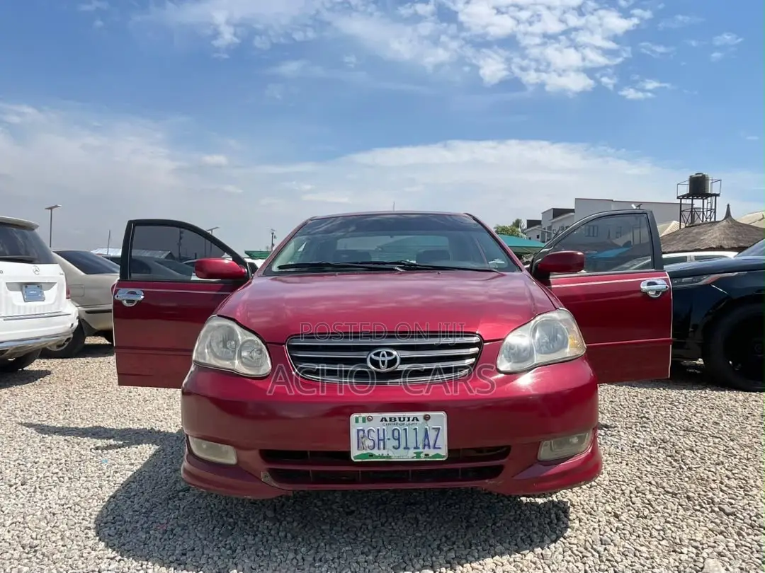 Toyota Corolla 2004 Red