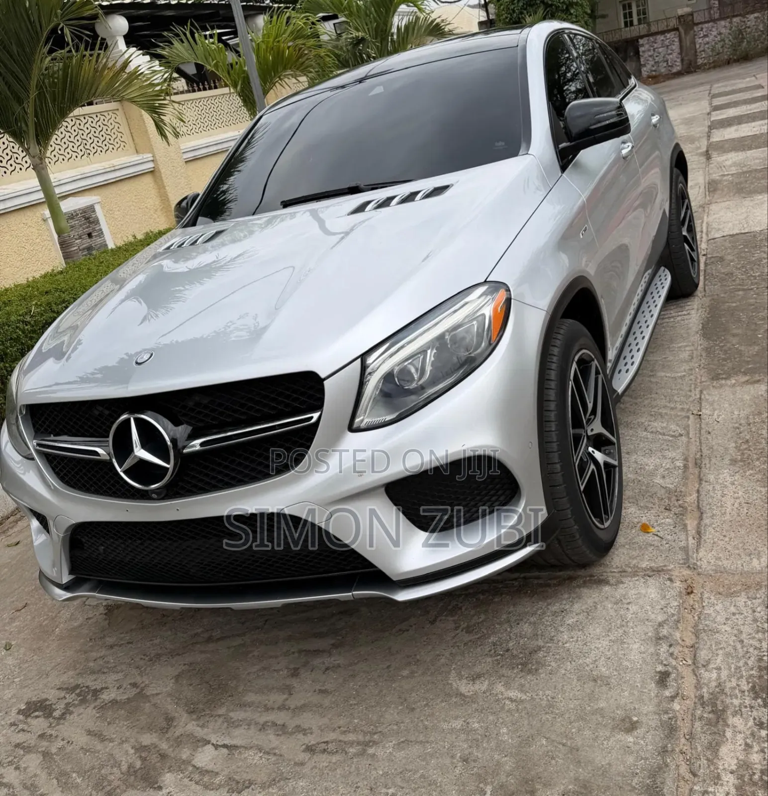 Mercedes-Benz GLE-Class AMG GLE 43 4MATIC 2018 Silver