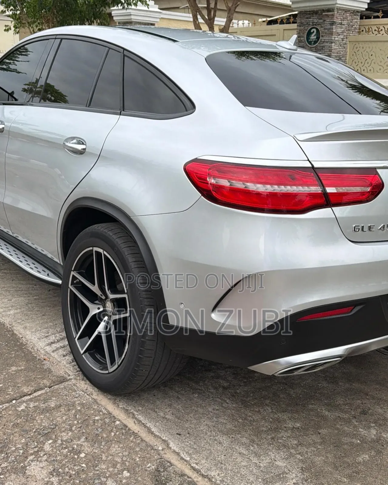 Mercedes-Benz GLE-Class AMG GLE 43 4MATIC 2018 Silver