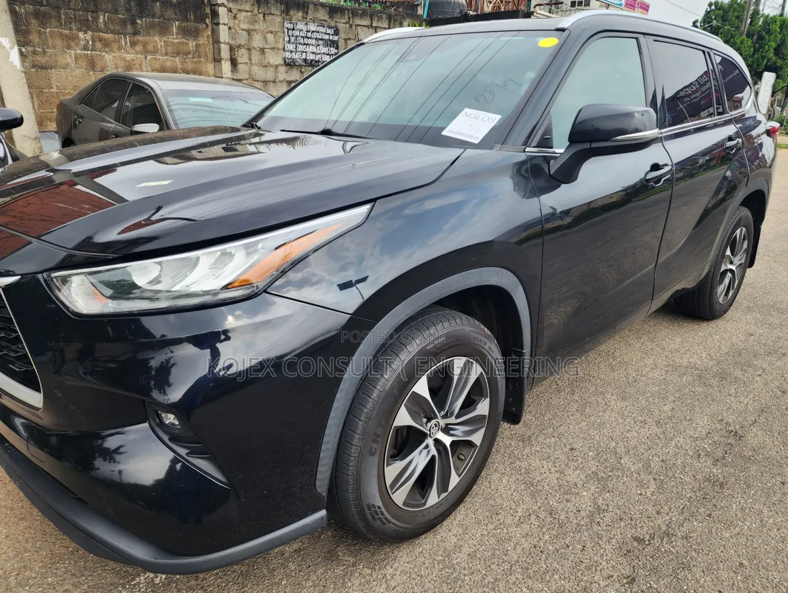 Toyota Highlander XLE AWD 2020 Black