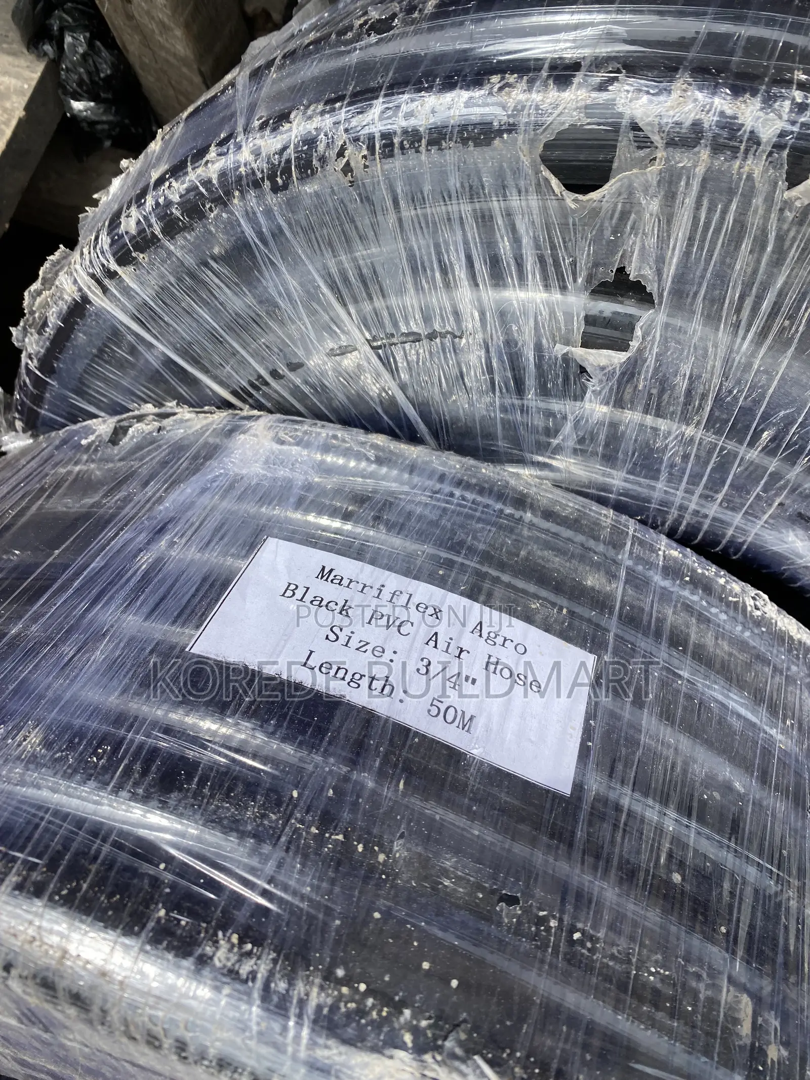 1 Inch X 50 Meters Black Water Hose