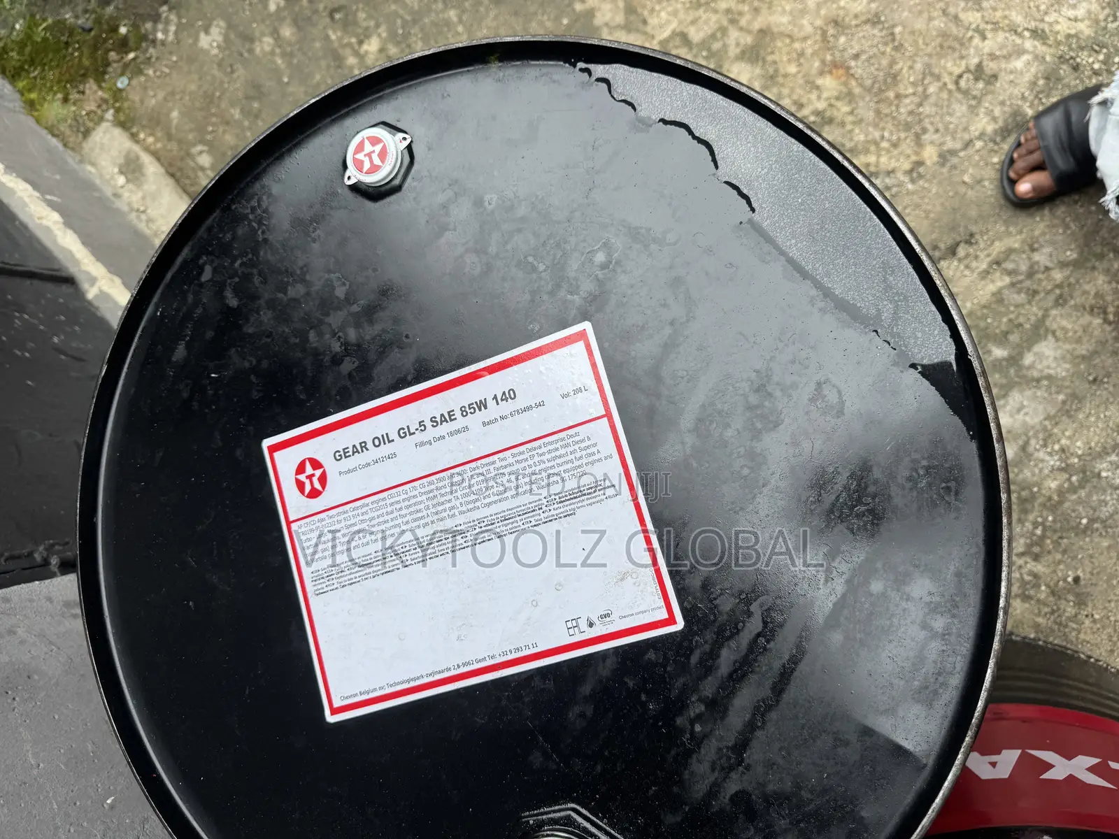 Texaco Gear Oil GL-5 SAE 85w-140 208Liters
