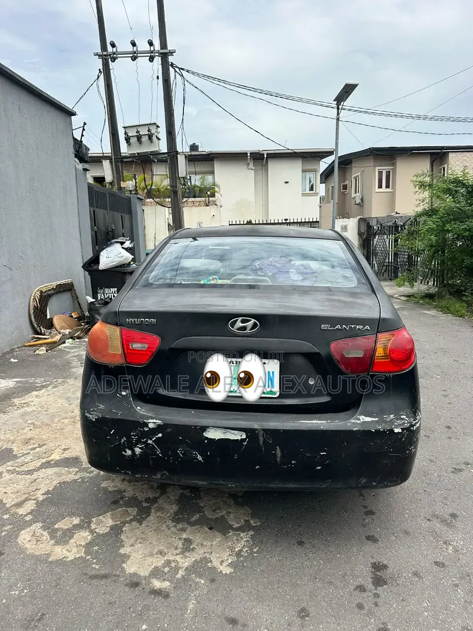 Hyundai Elantra 2008 Black