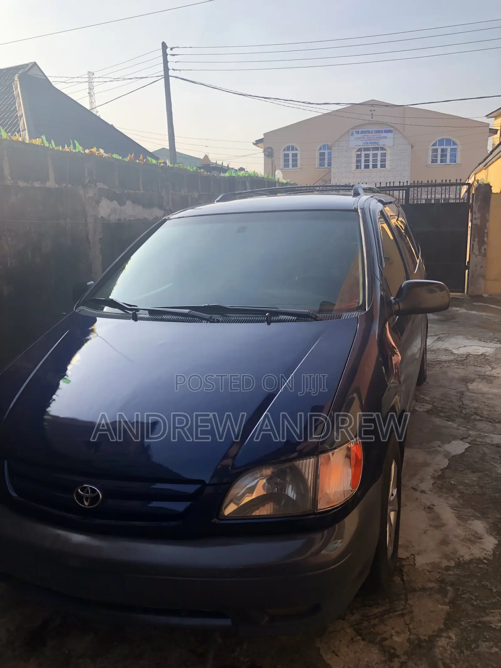 Toyota Sienna 2002 Blue