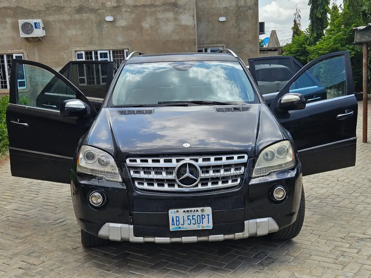 Mercedes-Benz M Class ML 550 4Matic 2010 Black