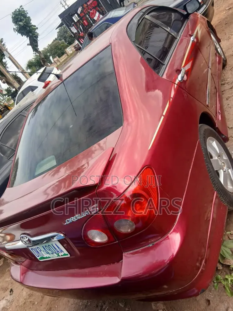 Toyota Corolla S 2006 Red