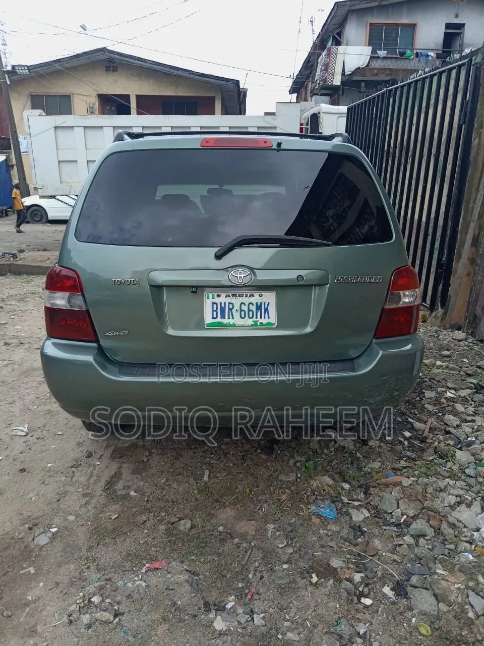 Toyota Highlander 2004 Green