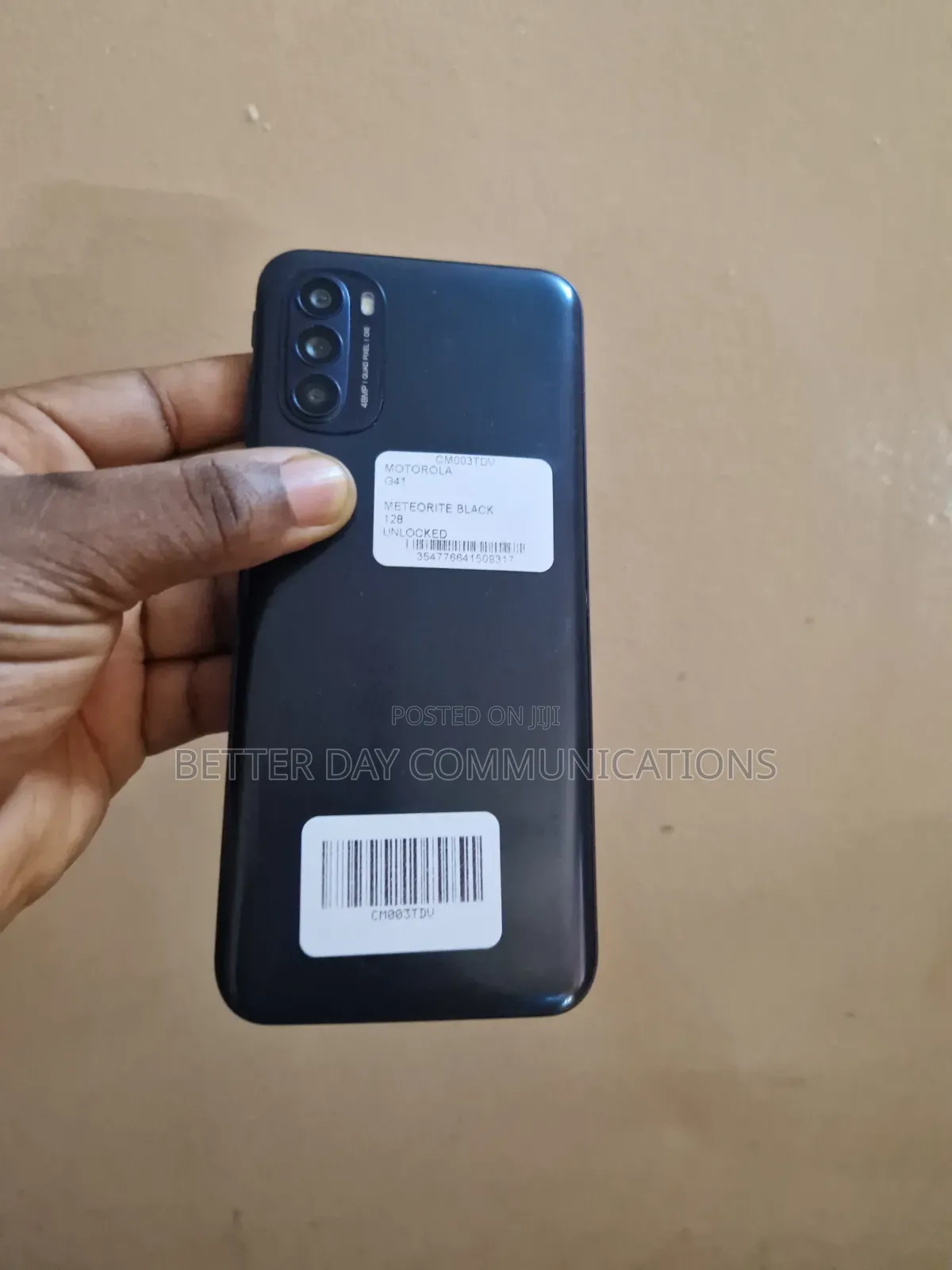 Motorola Moto G41 128 GB Black