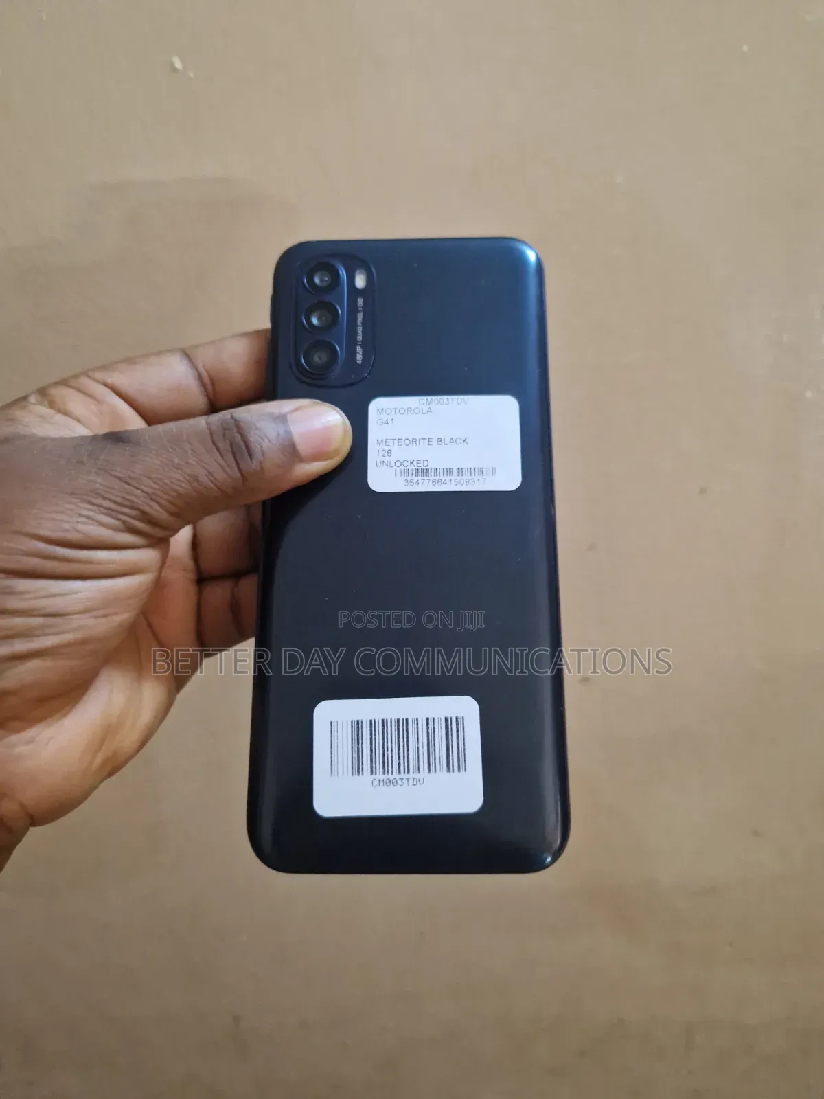 Motorola Moto G41 128 GB Black