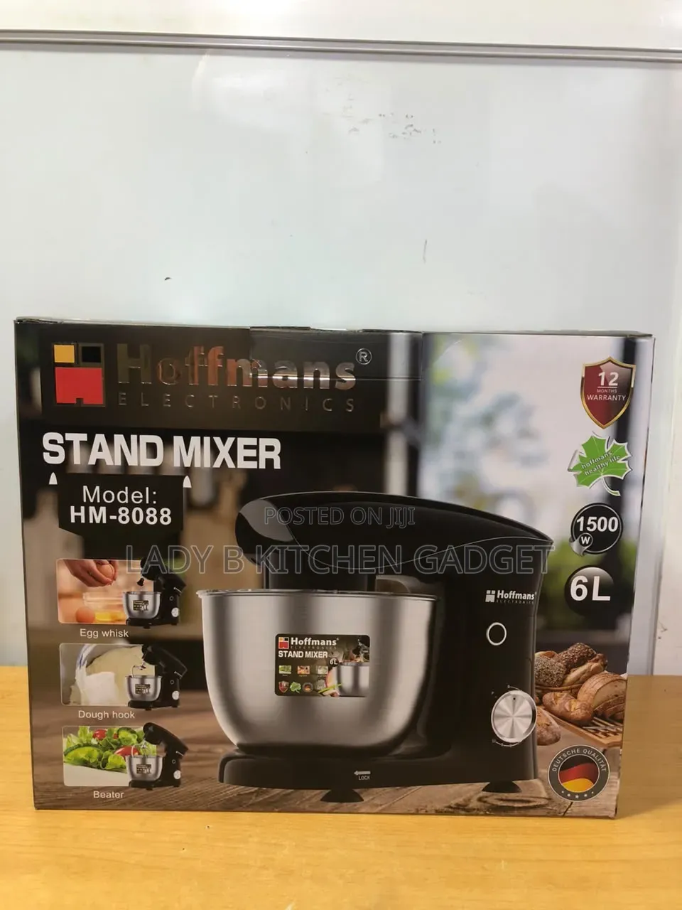 Hoffman 6L Stand Mixer