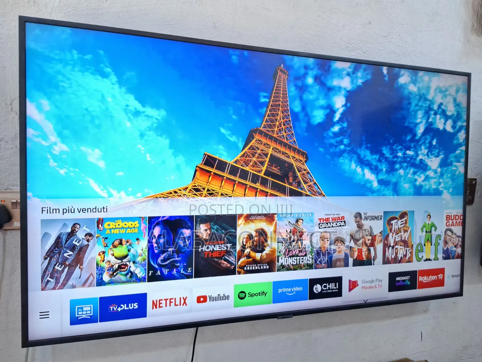 55" Samsung UHD 4k Display Smart TV