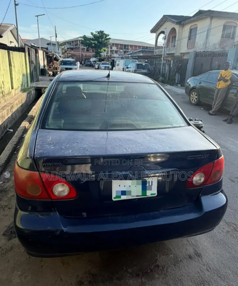 Toyota Corolla 2007 Blue