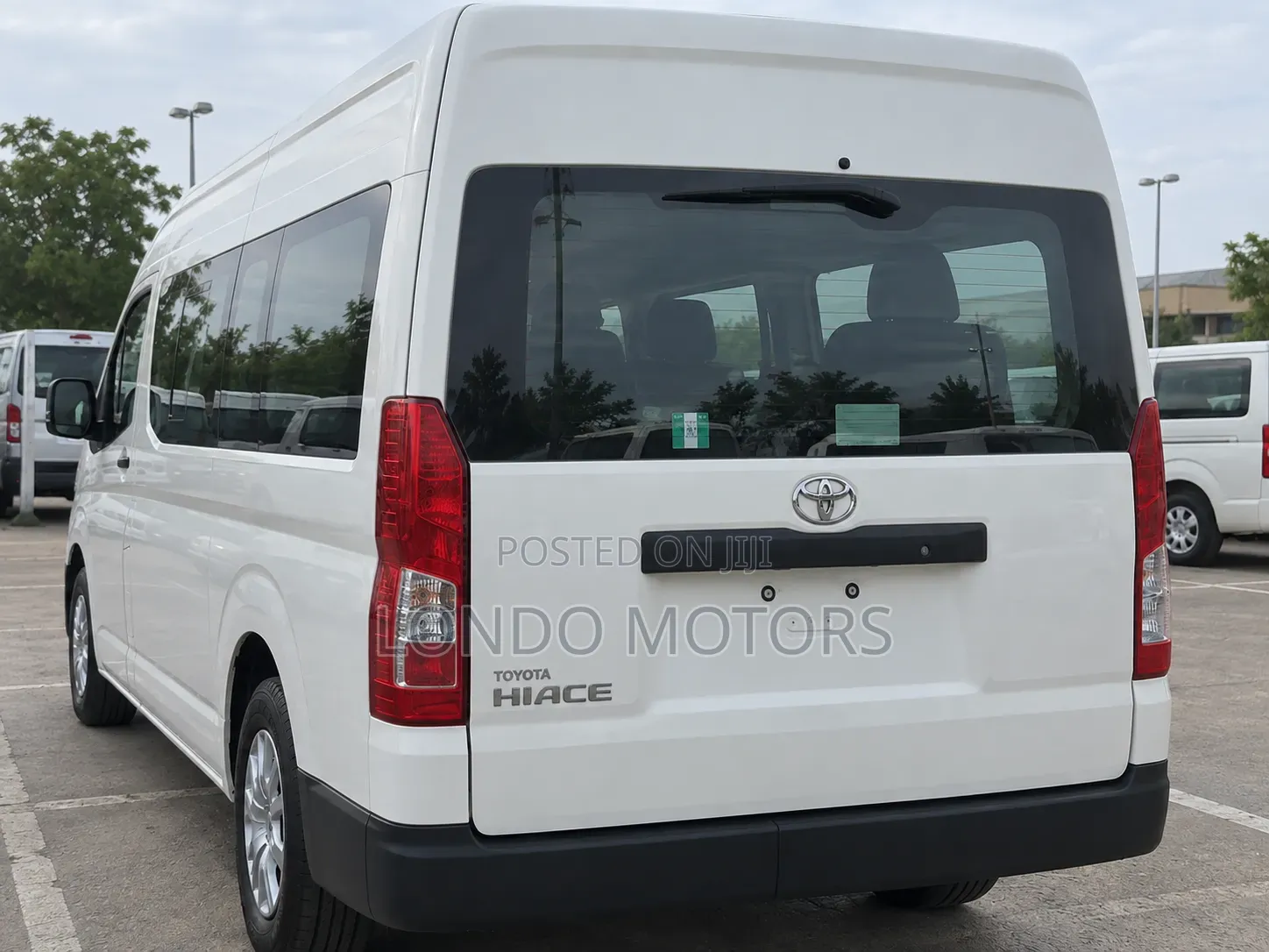 New Toyota HiAce 2026 White
