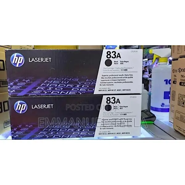 HP 83A Laser-Jet Toner Cartridges