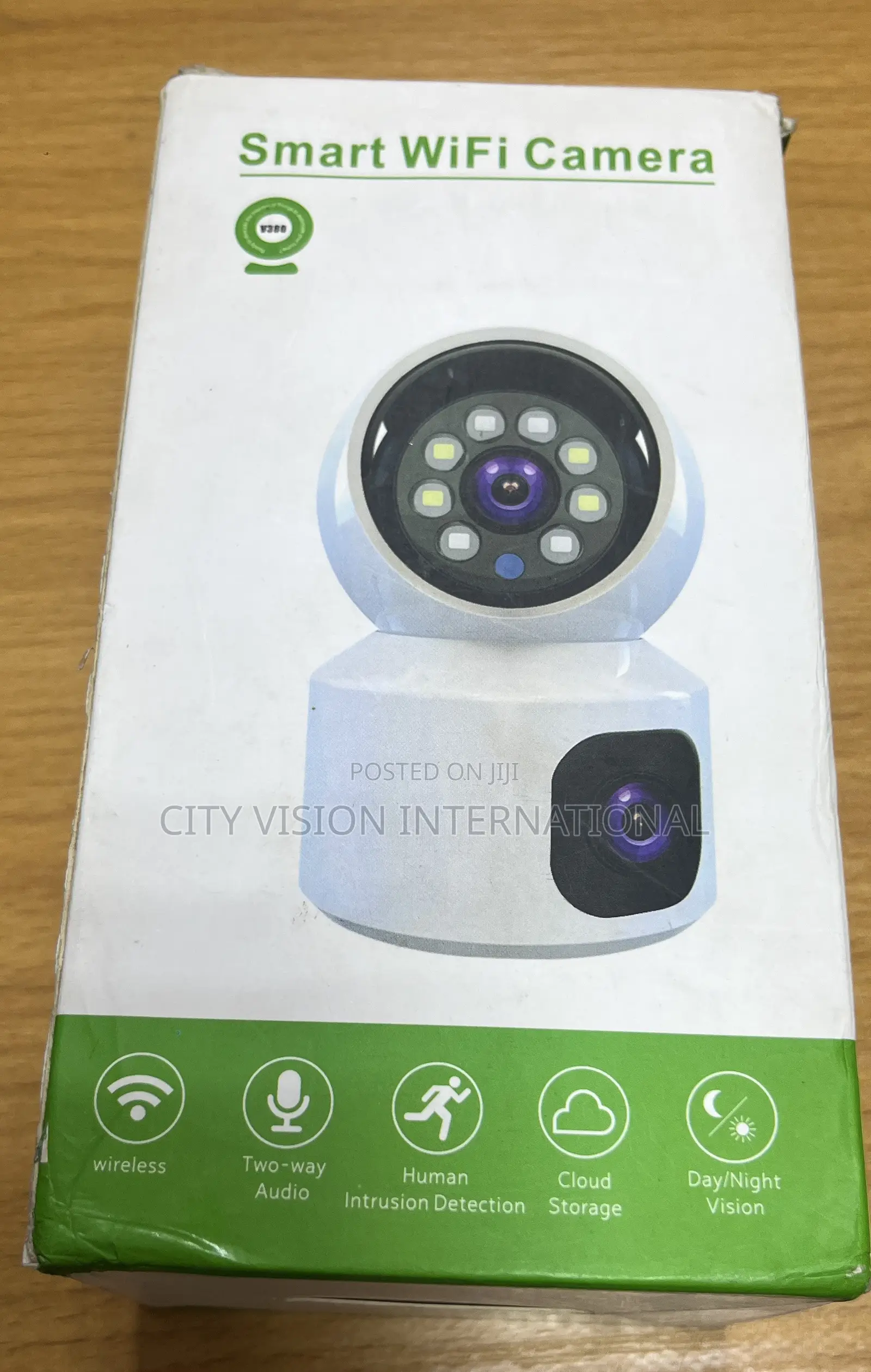 V380 Pro Dual-Lens Smart WiFi / SIM Security Camera