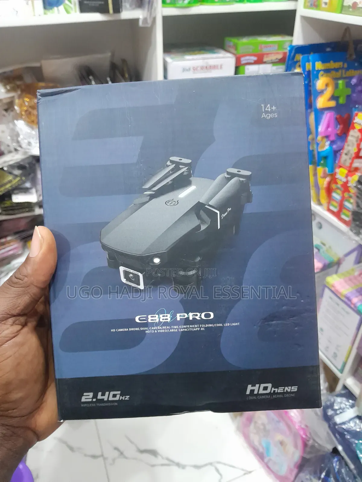 Brand New E88 Pro Foldable WiFi Camera Drone (4k/1080p HD)