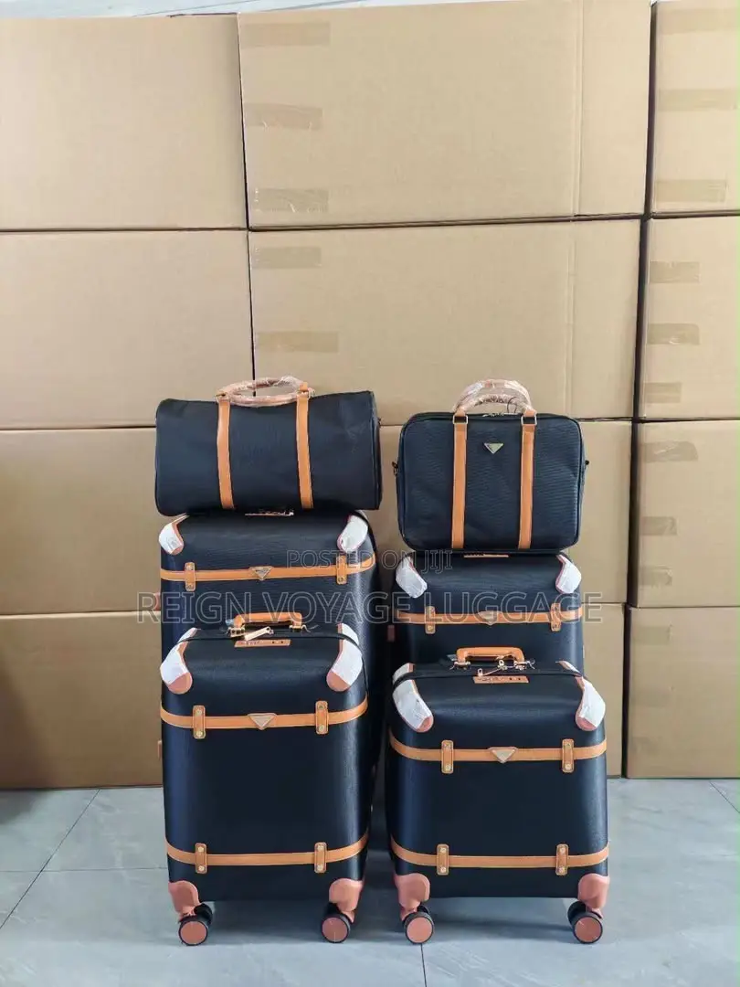 Luxury Vintage Luggage Set