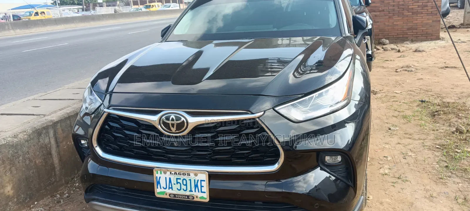 Toyota Highlander XLE AWD 2020 Black