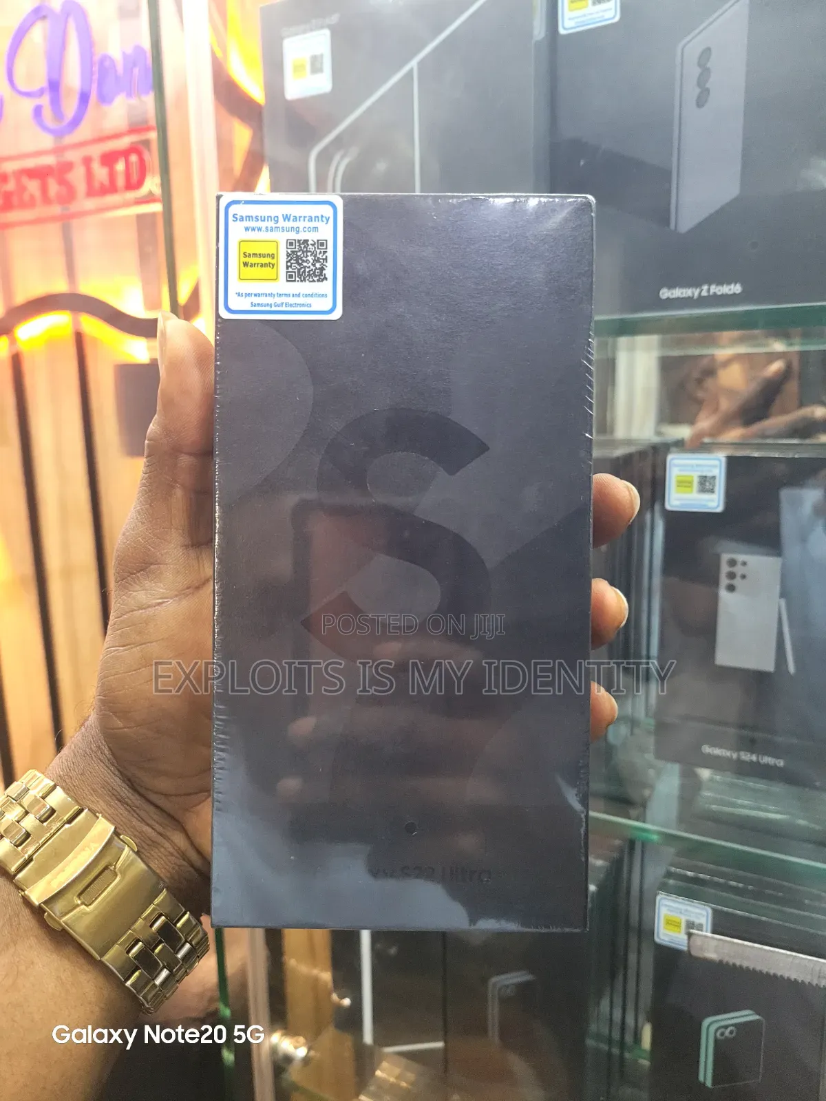 New Samsung Galaxy S22 Ultra 128 GB Black