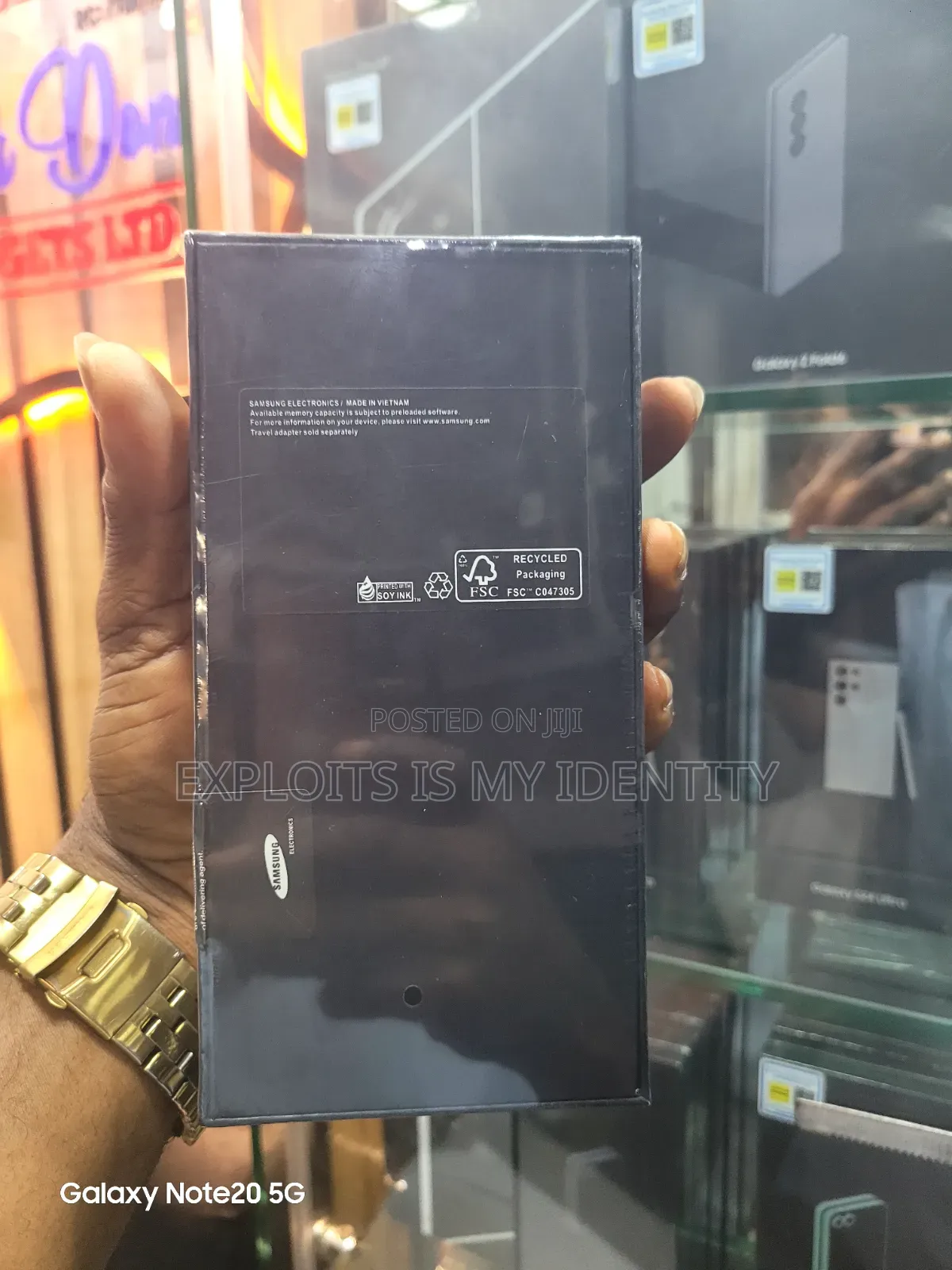 New Samsung Galaxy S22 Ultra 128 GB Black