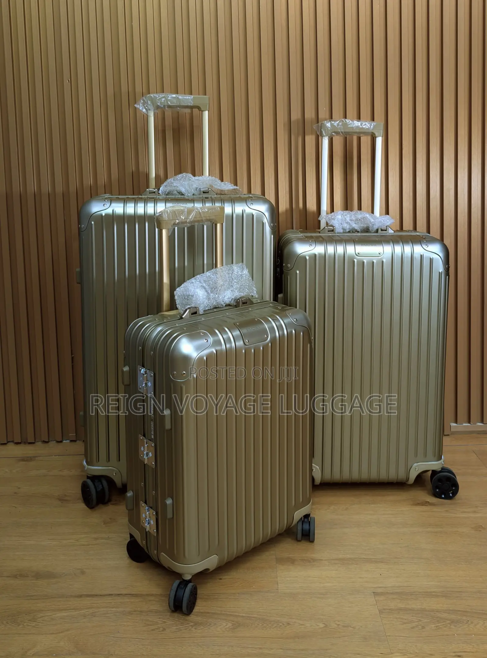 RIMOWA Aluminum Suitcases