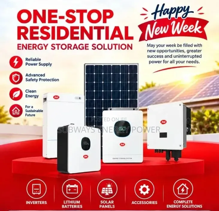 Itel 2kwh Battery 1000W Inverter Solar Generator
