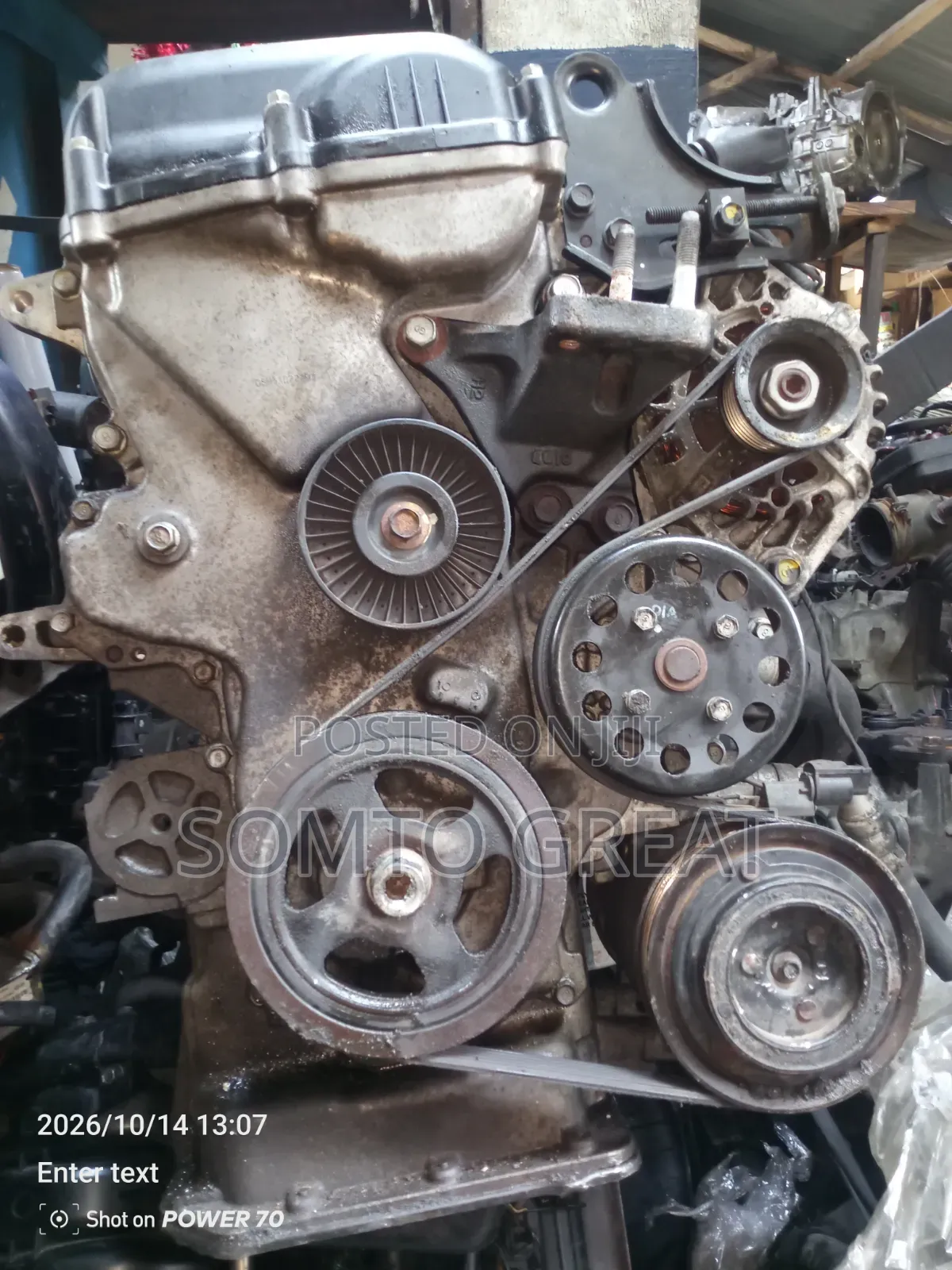 Complete Direct Tokunbo Enginefor Kia Cerato/Rio/Accent 2008/
