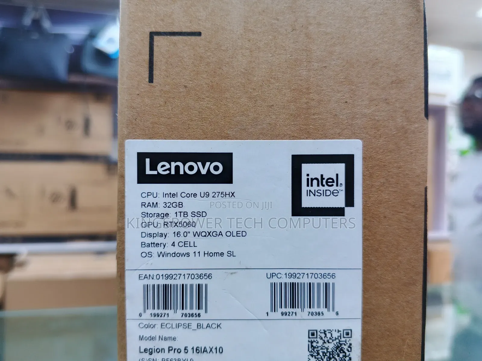 New Laptop Lenovo Legion 5 32GB Intel Core Ultra 9 SSD 1T