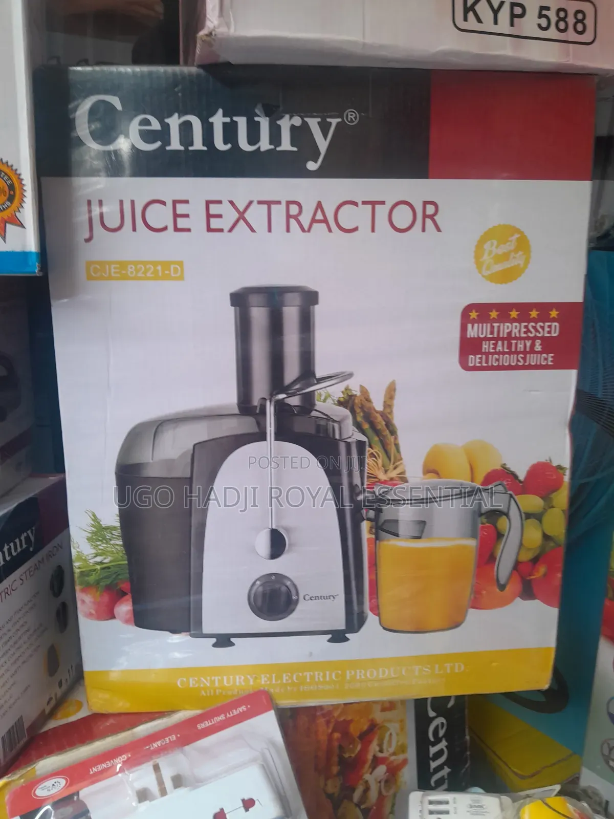 Brand New Century Juice Extractor CJE-8221-D (450W)