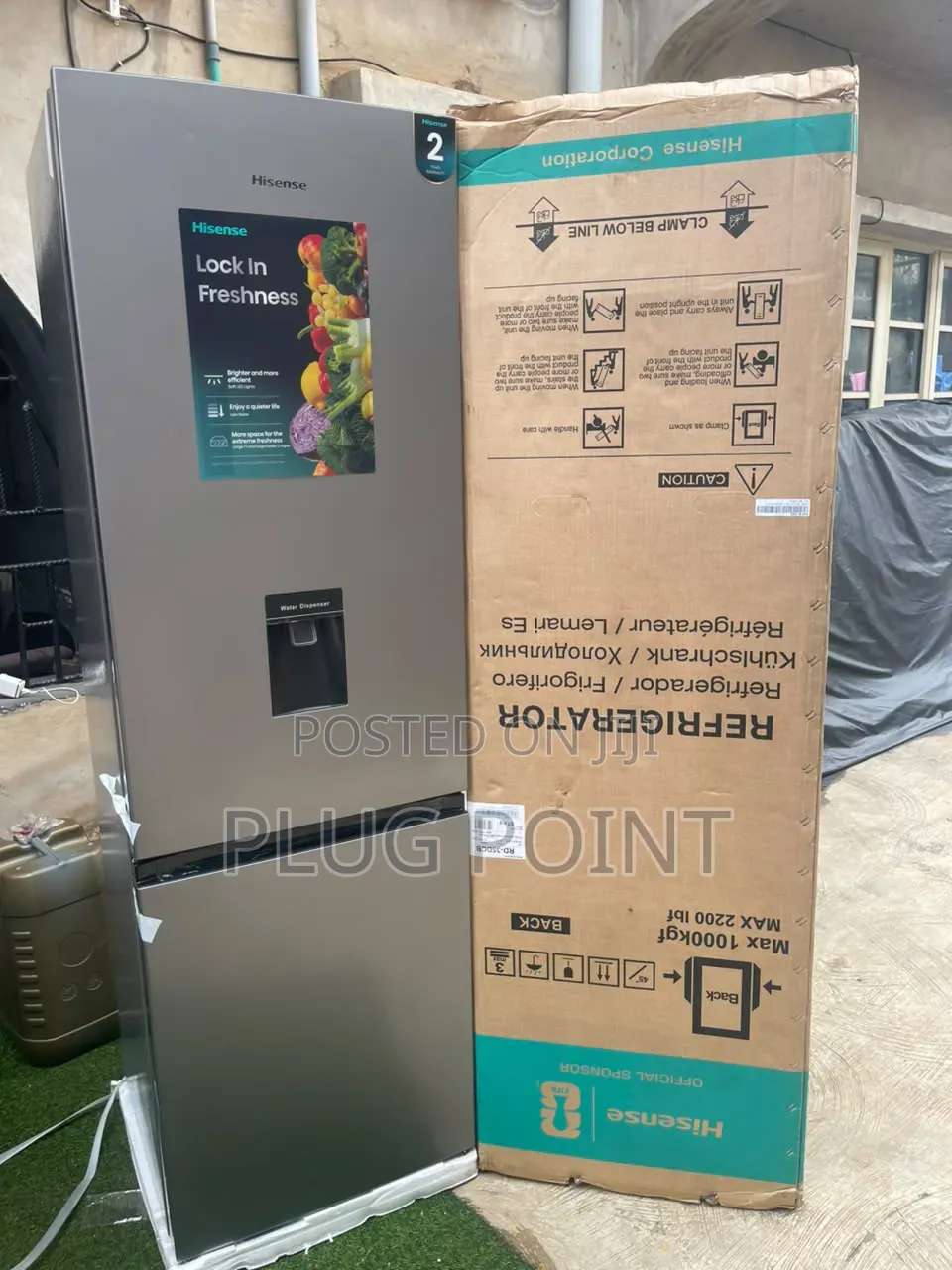 Hisense 268L Bottom Freezer Refrigerator for Apartments