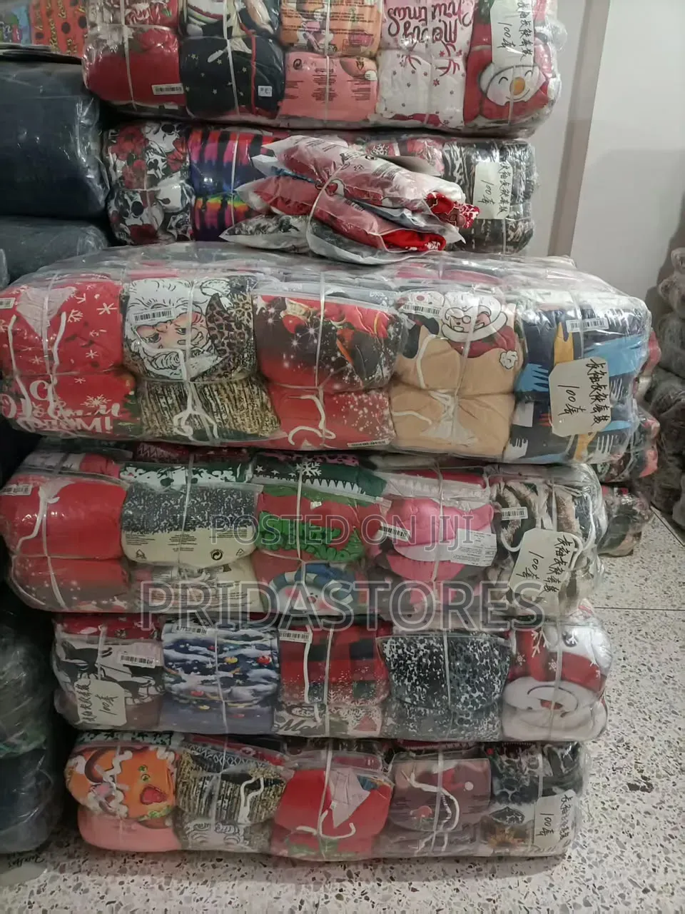 Wholesale Christmas Pyjamas Bales & Slots (Adult & Kids Mixed Bundles)
