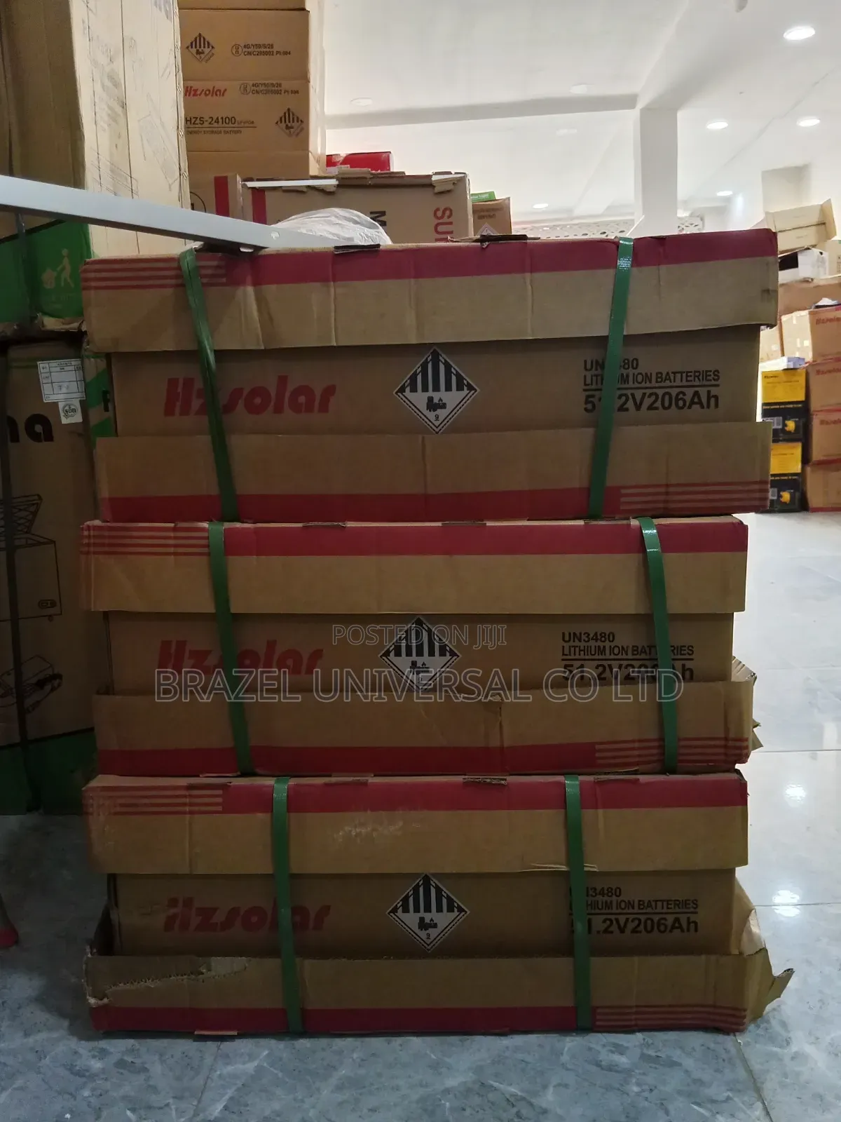 Hz Solar 10.5kwh Lithium Battery 51v 206ah