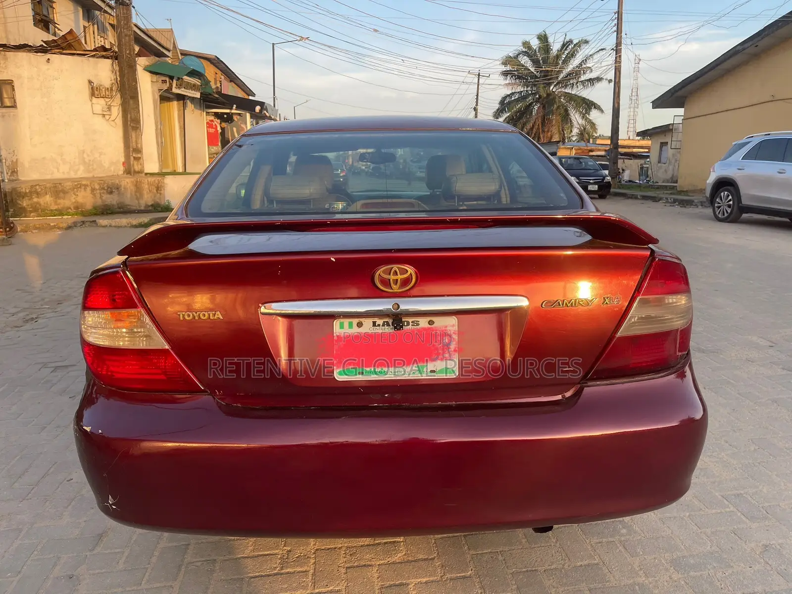 Toyota Camry XLE 4dr Sedan (2.4L 4cyl 4A) 2004 Red