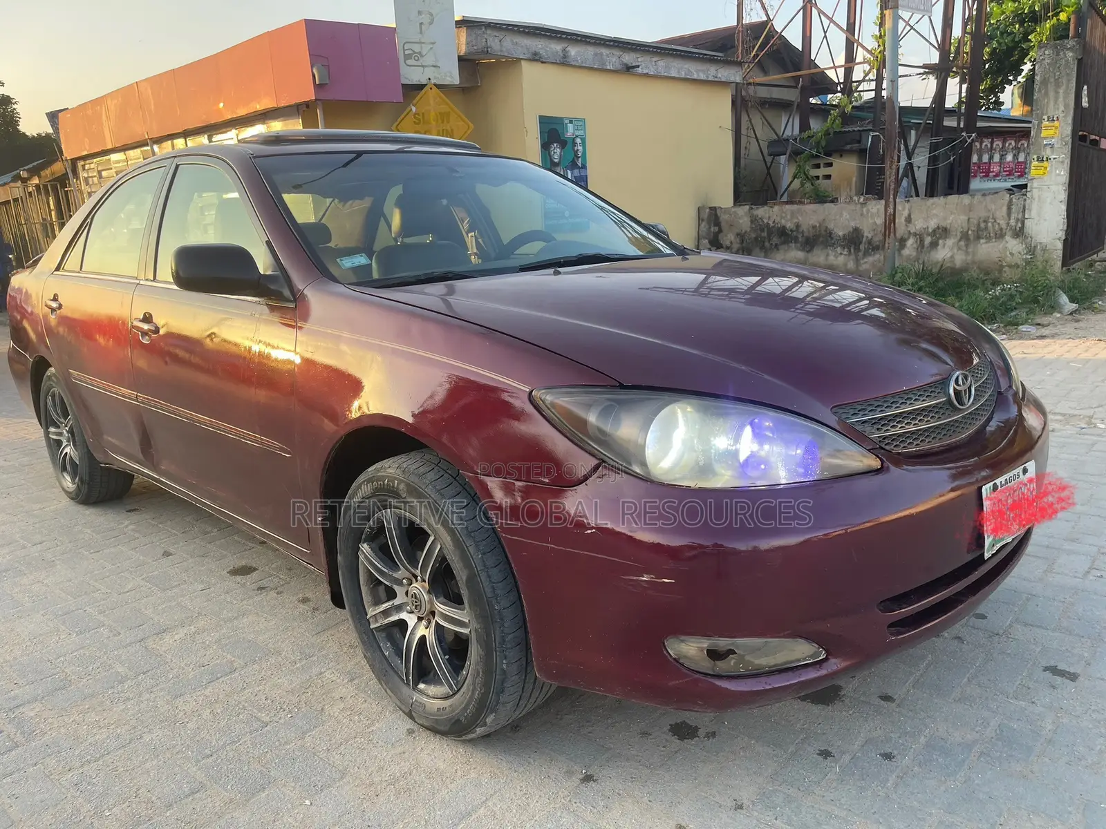 Toyota Camry XLE 4dr Sedan (2.4L 4cyl 4A) 2004 Red