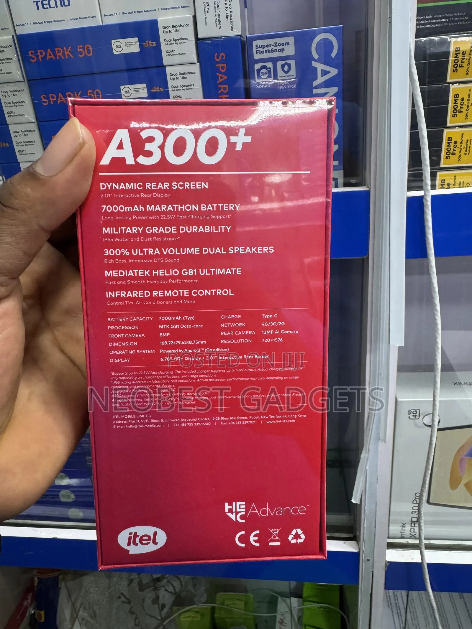 New Itel A300+ 64 GB