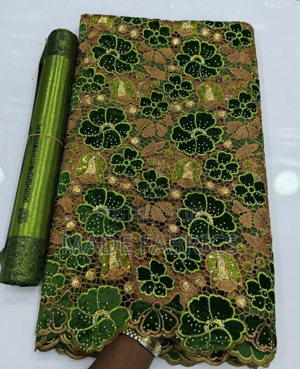 Velvet Guipure Lace