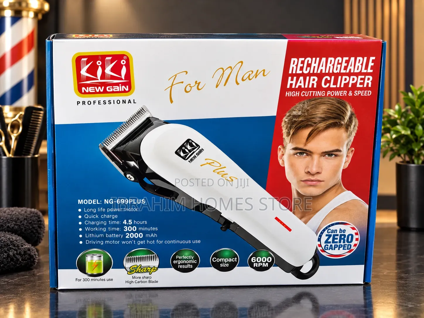 Kiki Rechargeable Hair Clipper