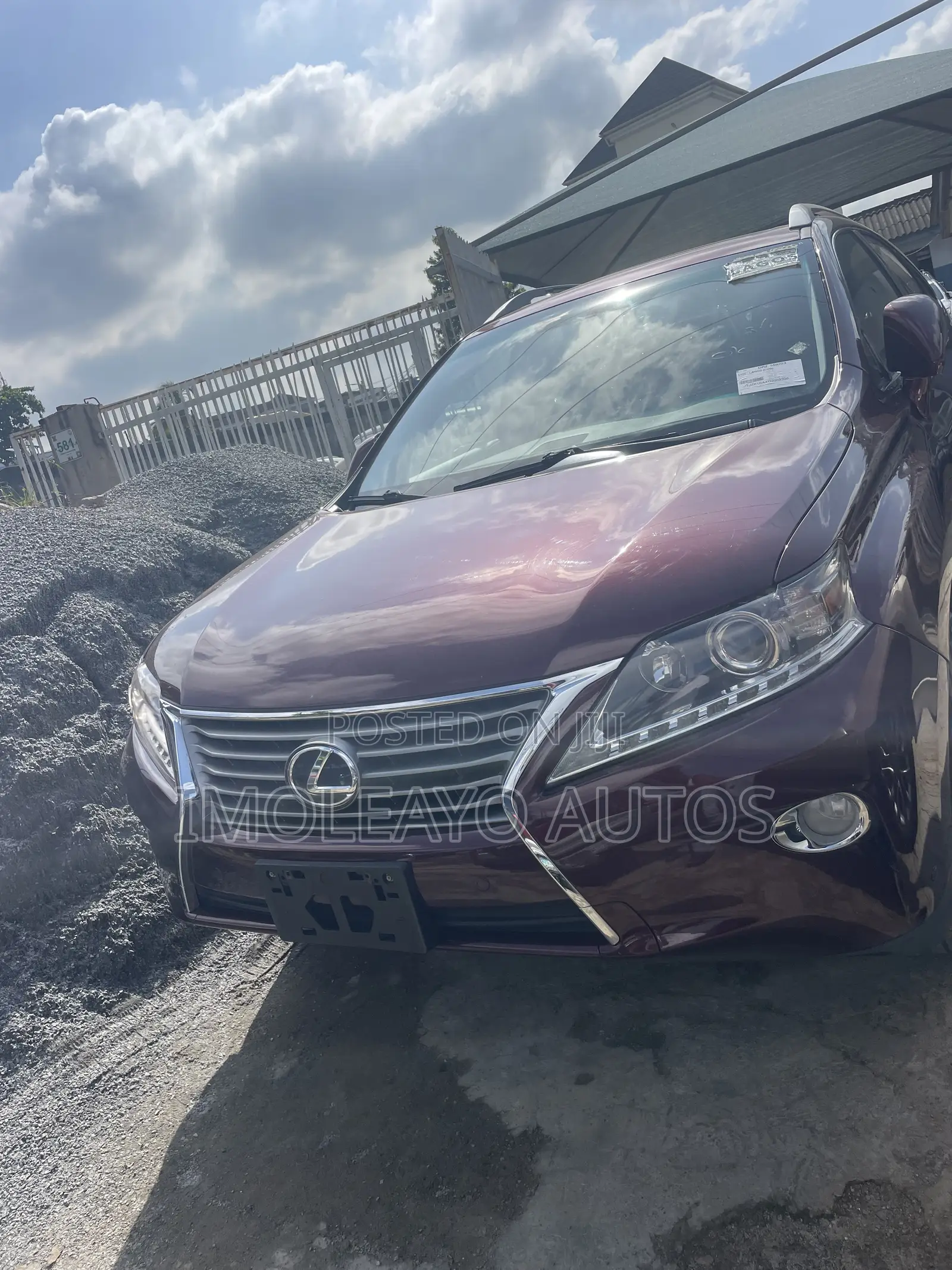 Lexus RX 350 AWD 2013 Burgundy